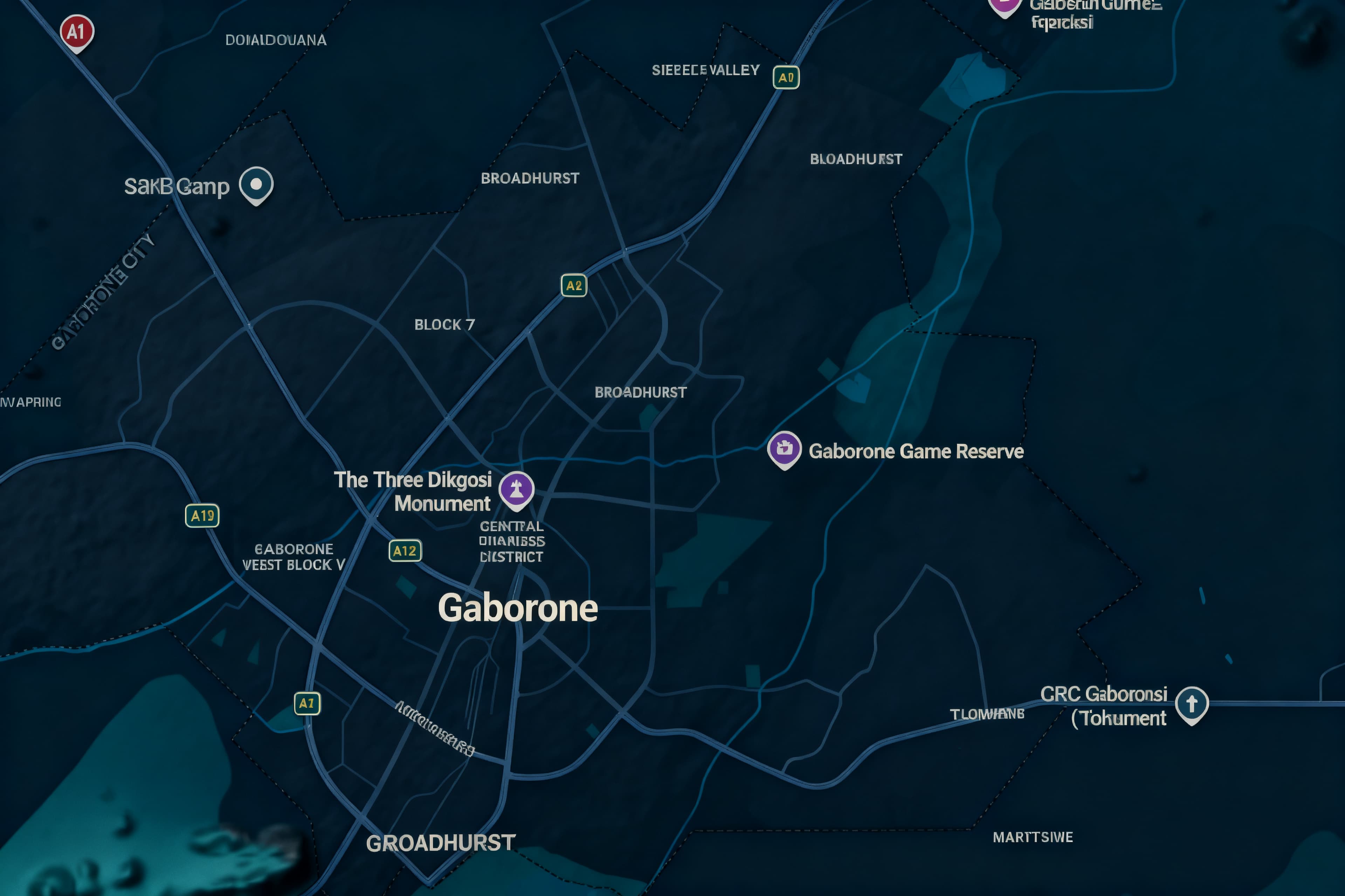 Gabs Eats Coverage Map